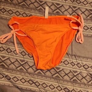 Victoria's Secret Vibrant Orange Bikini Bottom Never Used